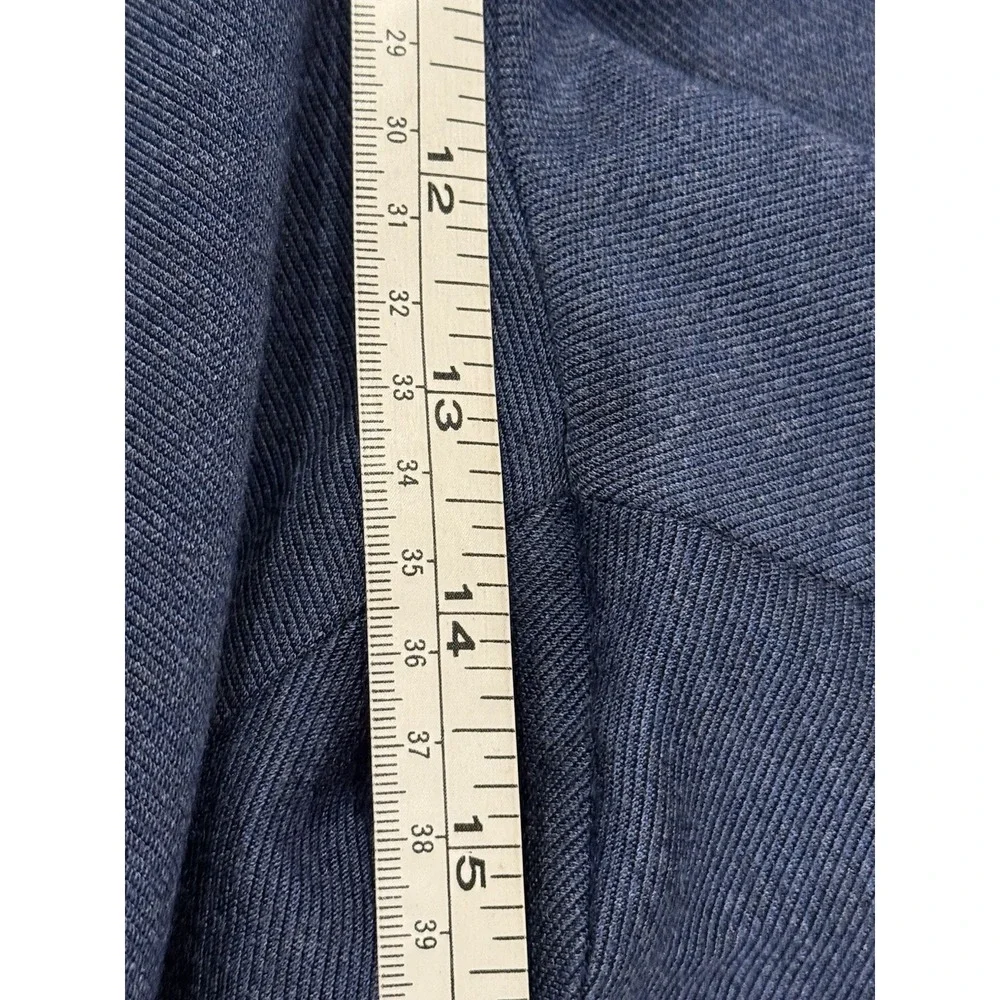 NWT Talbots Women's MONTAUK Pants Sz 22W Blue High Waist Ankle Flare Leg Pull-On